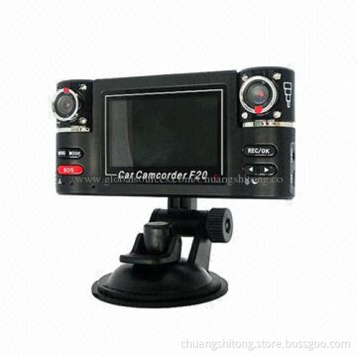 2ch DVR for car, night vision, G-sensor